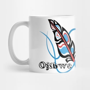 Ojibwe & Feather Mug